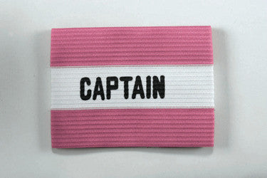 KwikGoal Adult Captain Arm Band - Pink Player Accessories Adult Pink - Third Coast Soccer