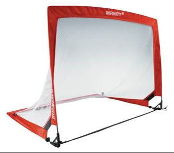 KwikGoal Infinity Squared 4' Pop-Up Goal Field Equipment Red 4' - Third Coast Soccer