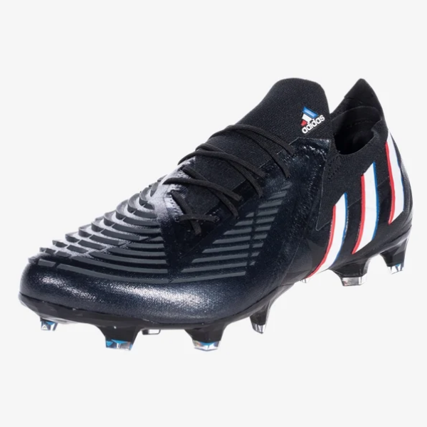 adidas Predator Edge.1 Low Cut FG Black White Vivid Red