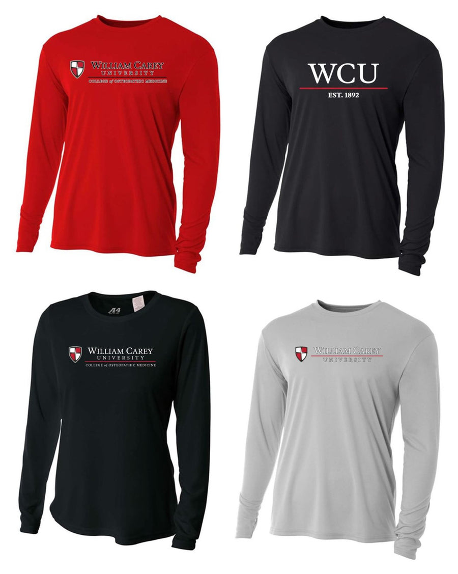 WCU College Of Osteopathic Medicine Men's Long-Sleeve Performance Shirt WCU OM   - Third Coast Soccer