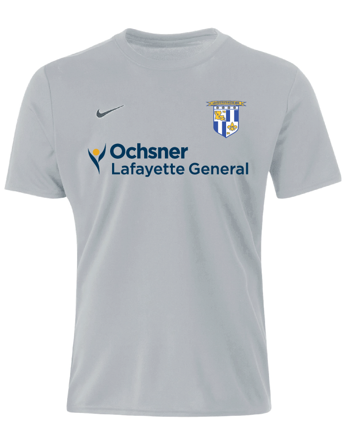 Nike LYSA Youth Park VII Jersey - Grey Lafayette Youth Soccer Assoc. Wolf Grey Youth XXSmall - Third Coast Soccer