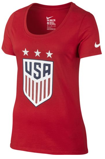 Nike Team USA Crest Tee Club Replica   - Third Coast Soccer