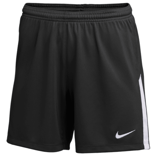 Nike Women's League Knit II Short Shorts Black/White Womens XSmall - Third Coast Soccer