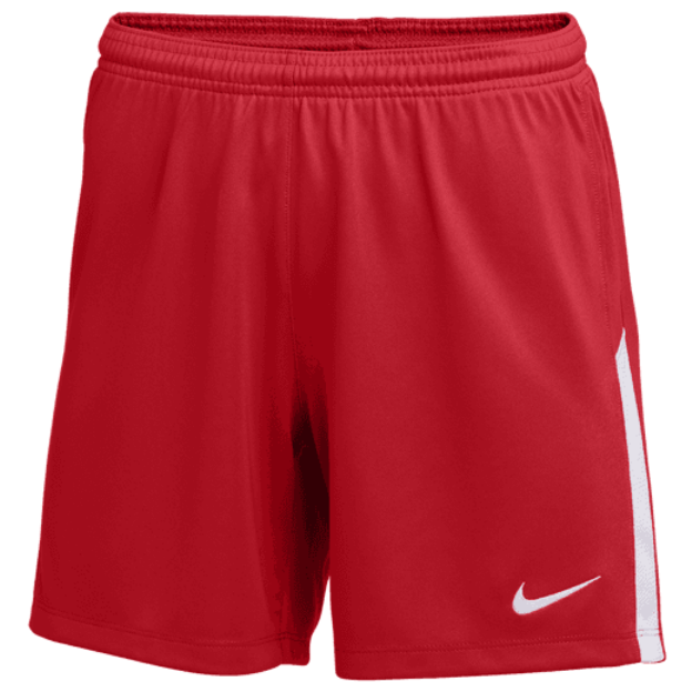 Nike Women's League Knit II Short Shorts University Red/White Womens XSmall - Third Coast Soccer