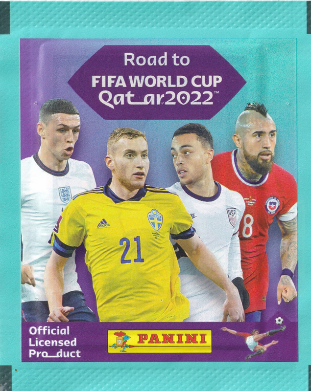 Panini Road To Word Cup 2022 Sticker Pack Player Accessories Pack Of 5 Stickers  - Third Coast Soccer