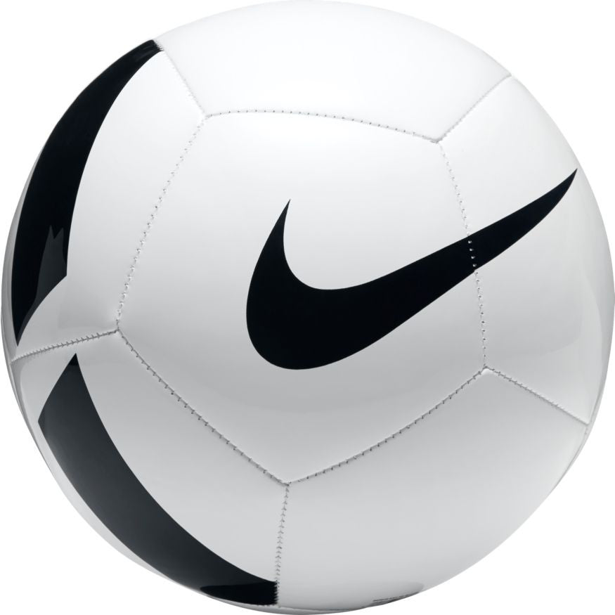Nike Pitch Team Ball - White/Black/White Balls White/Black 3 - Third Coast Soccer