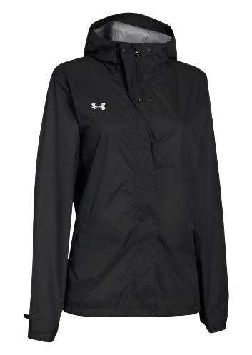 Under Armour Women's Ace Rain Jacket - Black Jackets Black Womens Small - Third Coast Soccer