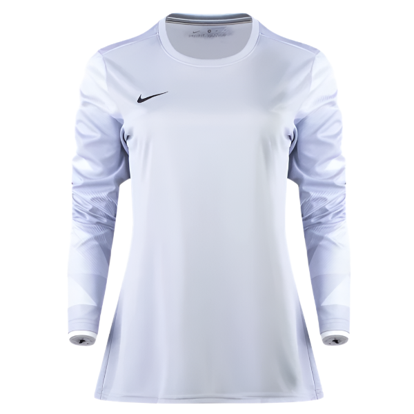 Nike Women's Park IV LS Goalkeeper Jersey Goalkeeper Wolf Grey/White/Black Womens XSmall - Third Coast Soccer