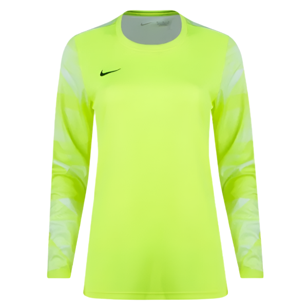 Nike Women's Park IV LS Goalkeeper Jersey Goalkeeper Volt/White/Black Womens XSmall - Third Coast Soccer