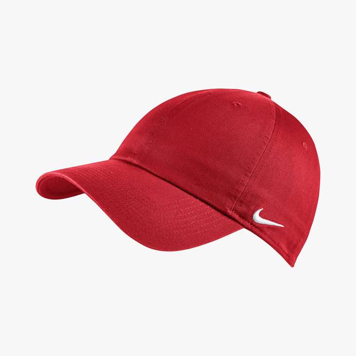 Nike Stock Campus Cap Hats One Size Fits All Red - Third Coast Soccer