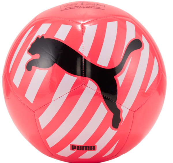 Puma Big Cat Ball - White/Blue/Fire Orchid – Third Coast Soccer