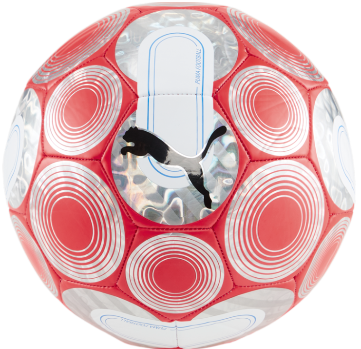 Puma Cage Ball- Fire Orchid/Silver/Blue Balls   - Third Coast Soccer