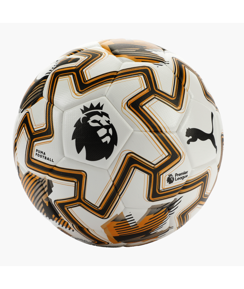 Puma Orbita Match Premier League Brilliance FIFA Quality Ball 25/26 - White/Heat Fire/Black Balls - Third Coast Soccer