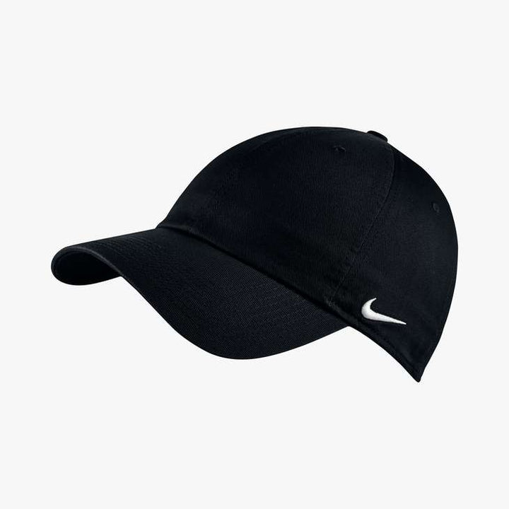 Nike Stock Campus Cap Hats One Size Fits All Black - Third Coast Soccer