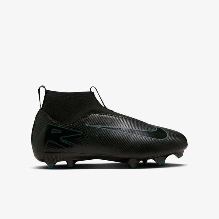 Nike Junior Mercurial Superfly 10 Academy FG - Black/Deep Jungle Youth Footwear   - Third Coast Soccer