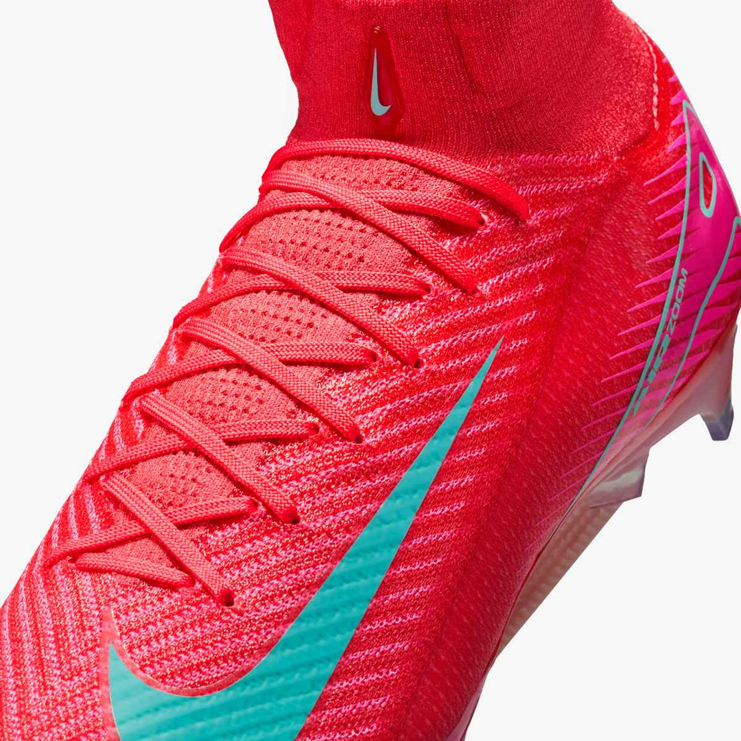 Nike Mercurial Superfly 10 Elite FG - Ember Glow/Aurora Green Men's Footwear - Third Coast Soccer