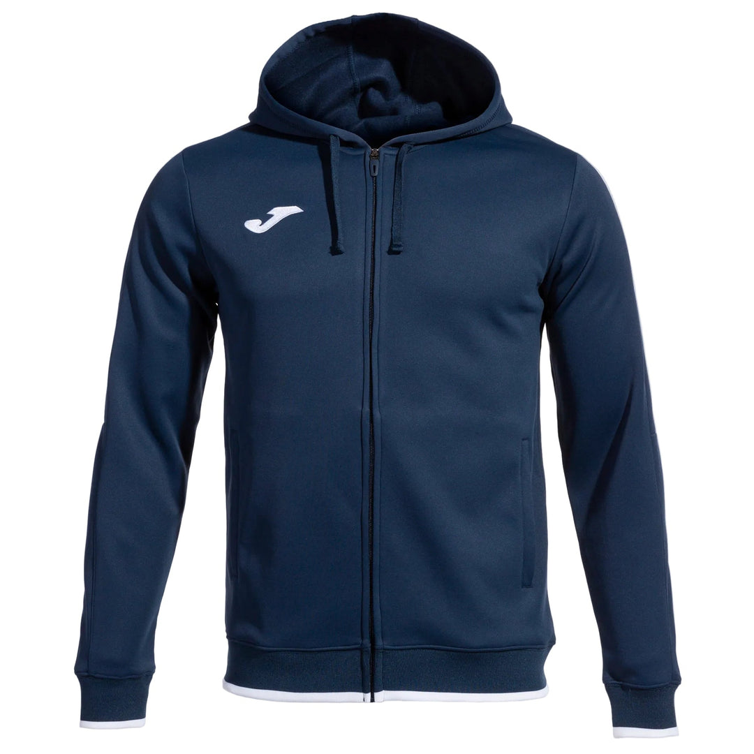 Joma Olimpada Zip-Up Hoodie Training Wear Navy/White Mens Small - Third Coast Soccer