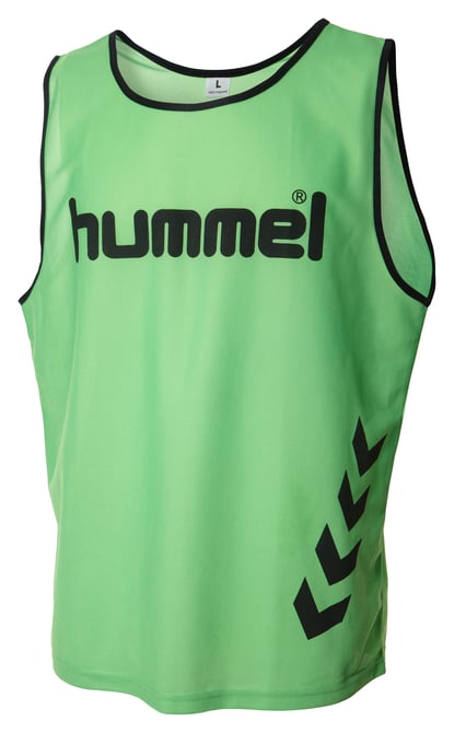 Hummel Junior Fundamental Training Bib Training Wear Neon Green Youth XSmall - Third Coast Soccer