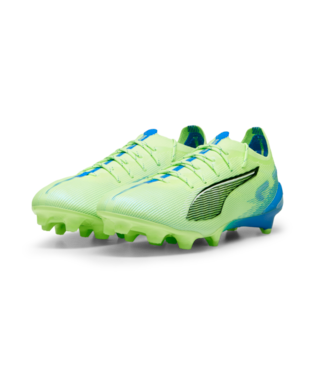 Puma Ultra 5 Ultimate FG -   Fizzy Apple/White/Bluemazing Mens Footwear   - Third Coast Soccer