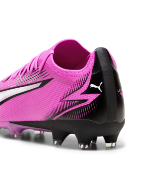 PUMA Ultra Match FG/AG - Poison Pink/White/Black Mens Footwear   - Third Coast Soccer