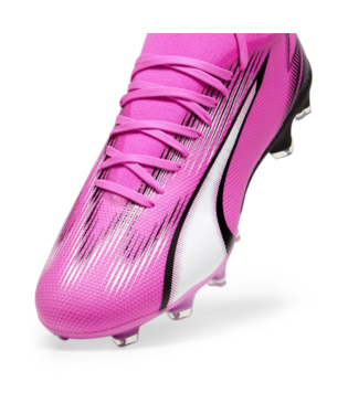 PUMA Ultra Match FG/AG - Poison Pink/White/Black Mens Footwear   - Third Coast Soccer
