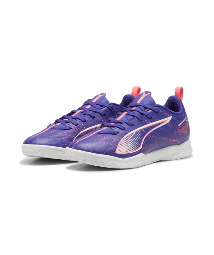 Puma Ultra 5 Play IT Jr -  Lapis Lazuli/White/Sunset Glow Youth Footwear   - Third Coast Soccer