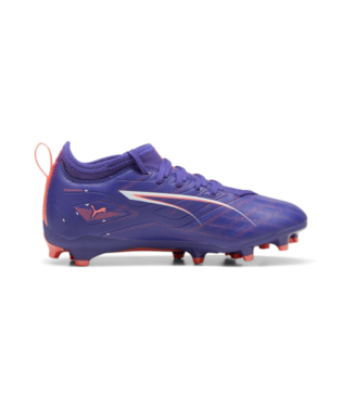 Puma Ultra 5 Match FG/AG Jr -  Lapis Lazuli/White/Sunset Glow Youth Footwear   - Third Coast Soccer