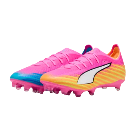 Puma Ultra 6 Match FG - Pink/White/Sun Stream Men's Footwear - Third Coast Soccer