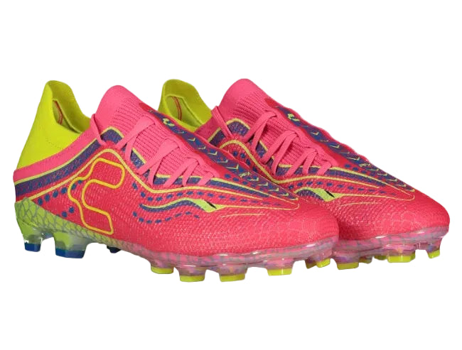 Charly Zinetik 26 PFX FG - Fuchsia/Yellow Mens Footwear Fuchsia/Yellow Mens 7 - Third Coast Soccer