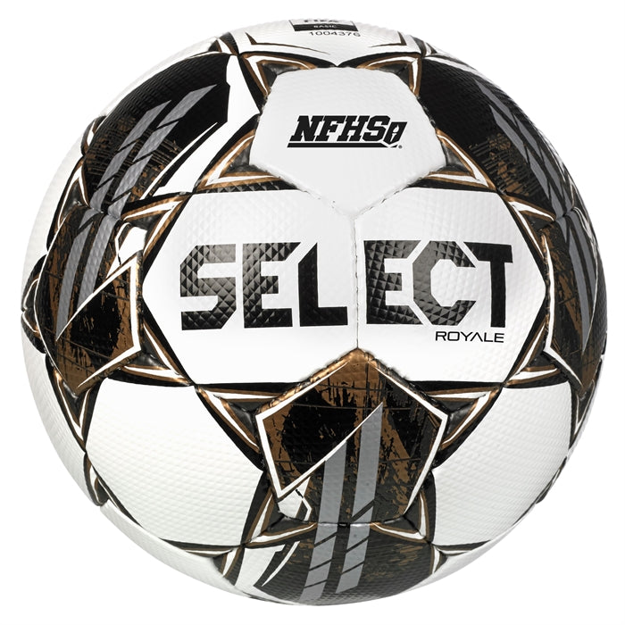 Select Royale NFHS V22 - White/Black Balls   - Third Coast Soccer