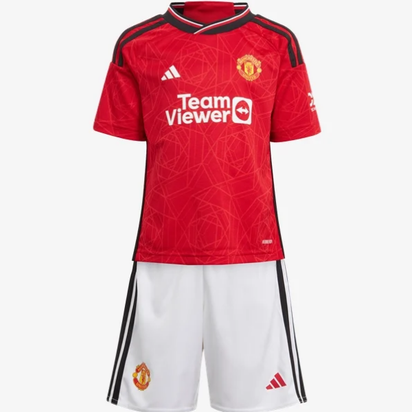 adidas Manchester United Home Mini Kit 23/24 Club Replica   - Third Coast Soccer