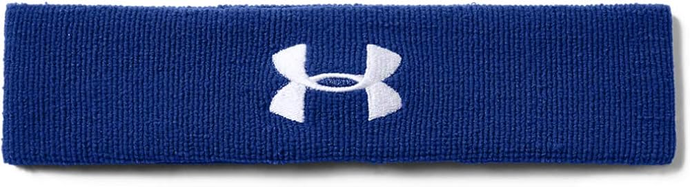 Under Armour Performance Headband - Royal/White Player Accessories   - Third Coast Soccer