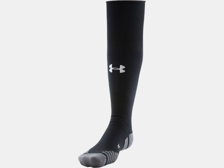 Under Armour STA Over-The-Calf Soccer Sock Socks Black Medium - Third Coast Soccer