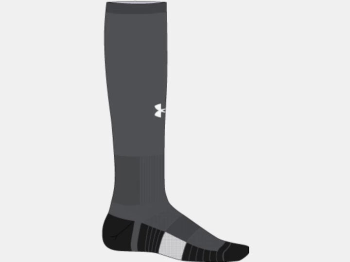 UA Dunham OTC Sock Dunham Graphite Medium - Third Coast Soccer