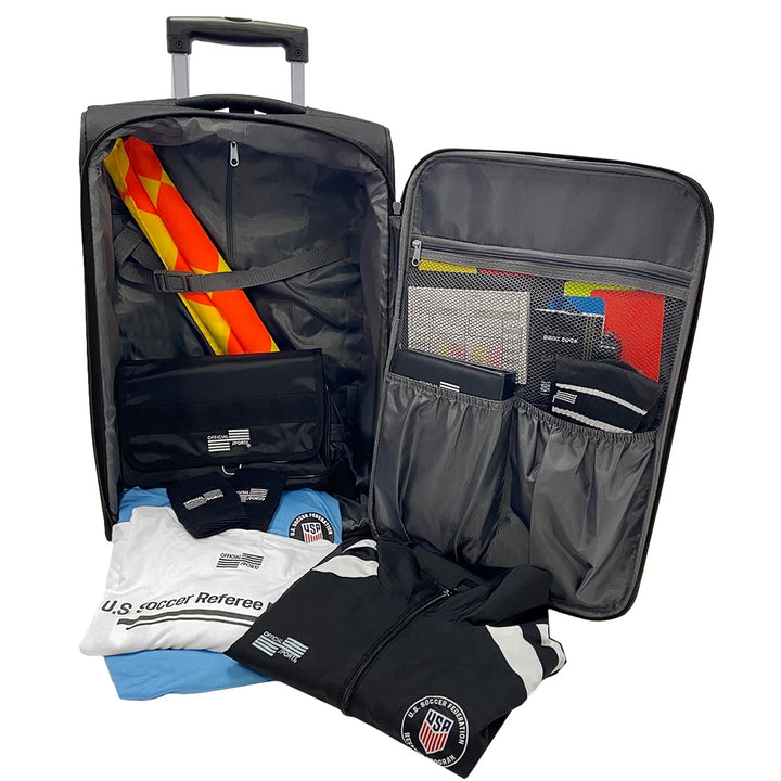 Official Sports Soft Side Roller Bag Referee Accessories - Third Coast Soccer