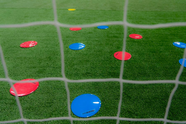 KwikGoal Flat Round Markers (Pack of 10) Coaching Accessories - Third Coast Soccer