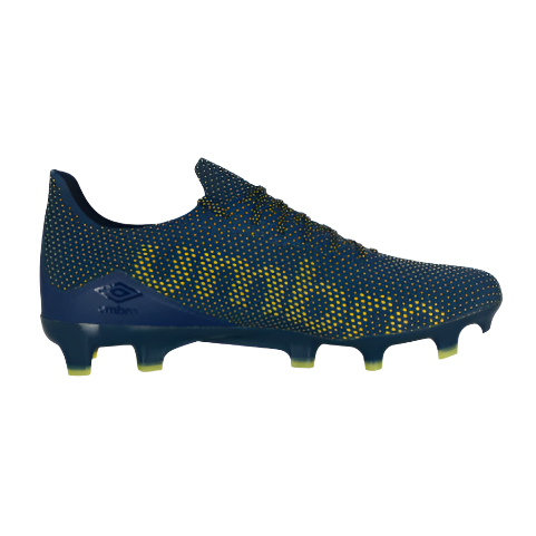 Umbro Velocita Matrix Pro FG - Poseidon/Blazing Yellow Men's Footwear - Third Coast Soccer