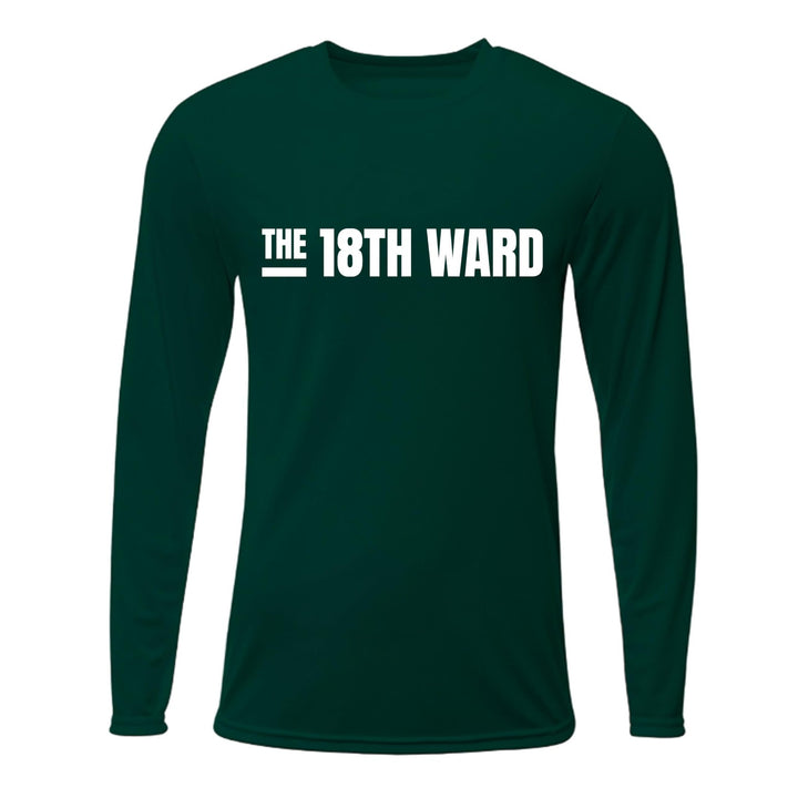 The 18th Ward Long-Sleeve T-Shirt 18th Ward Spiritwear Forest Mens Small - Third Coast Soccer