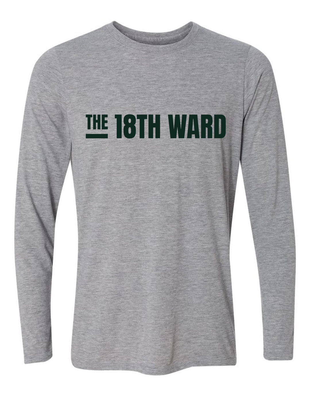 The 18th Ward Long-Sleeve T-Shirt 18th Ward Spiritwear Sport Grey Mens Small - Third Coast Soccer