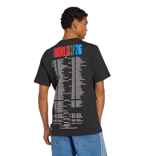 adidas FIFA World Cup 2026 Tour Tee - Black T-Shirts - Third Coast Soccer