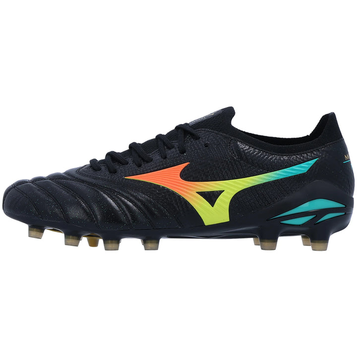 Mizuno Morelia Neo V Beta Japan FG - Black/Lava Orange