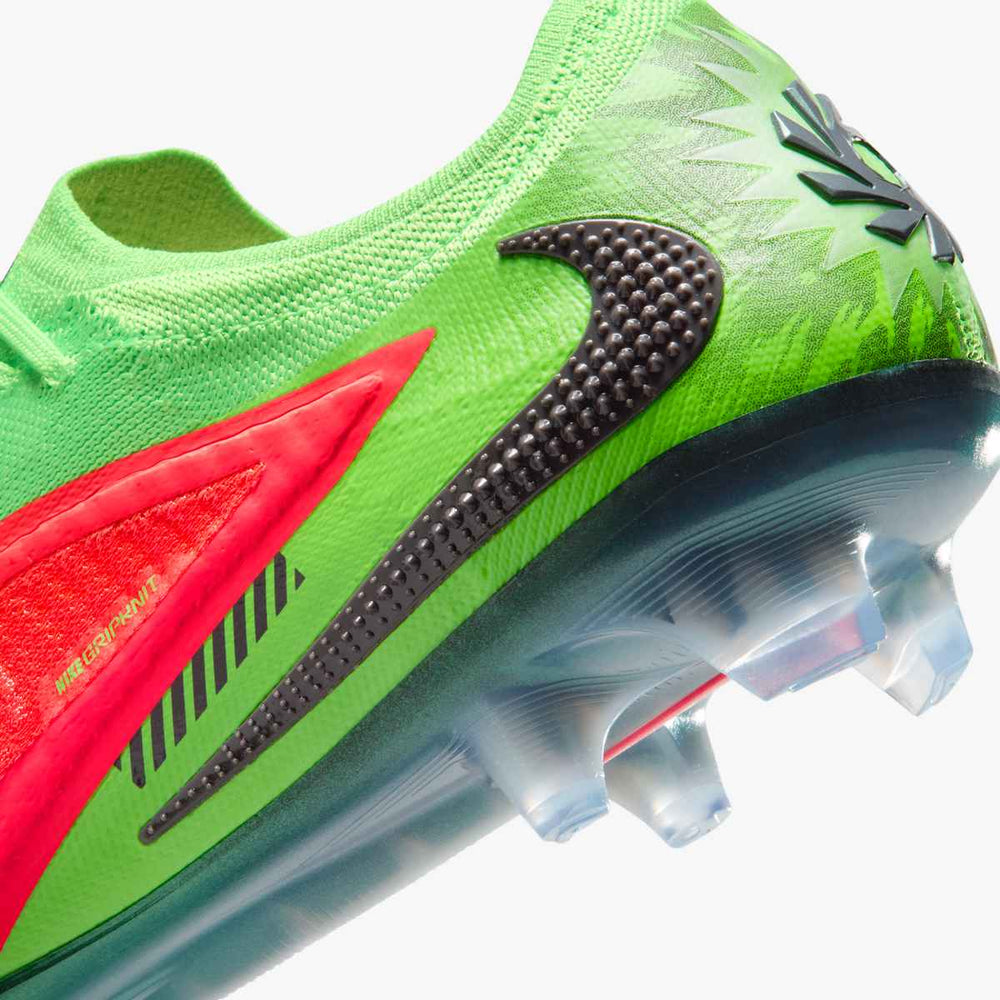 Nike Phantom 6 Low Elite Haaland FG - Hot Punch/Black/Green Men's Footwear - Third Coast Soccer