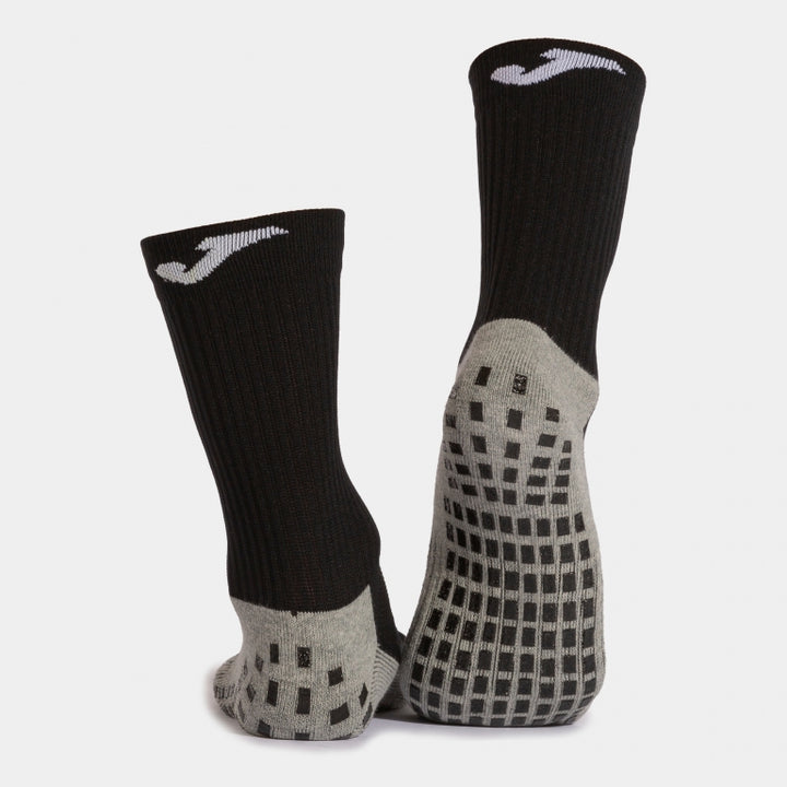 Joma Anti-Slip Grip Socks - Black Socks   - Third Coast Soccer