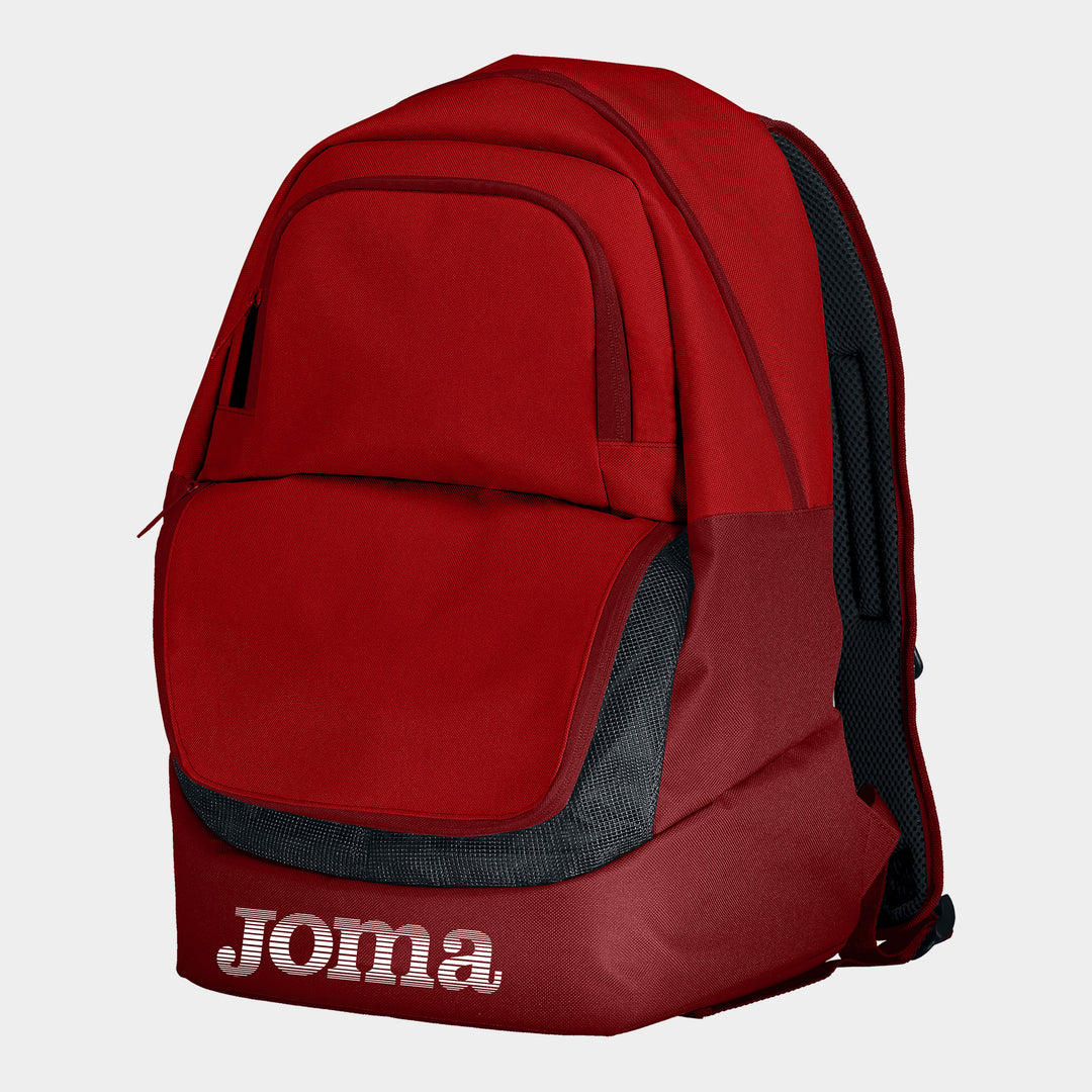 Joma Diamond II Backpack Bags Red  - Third Coast Soccer