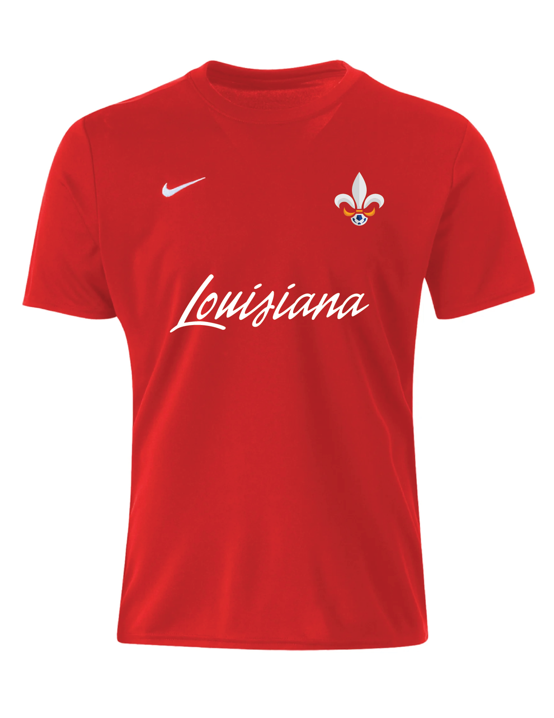 Nike Louisiana Select Men's Park VII Jersey - Red Louisiana ODP   - Third Coast Soccer