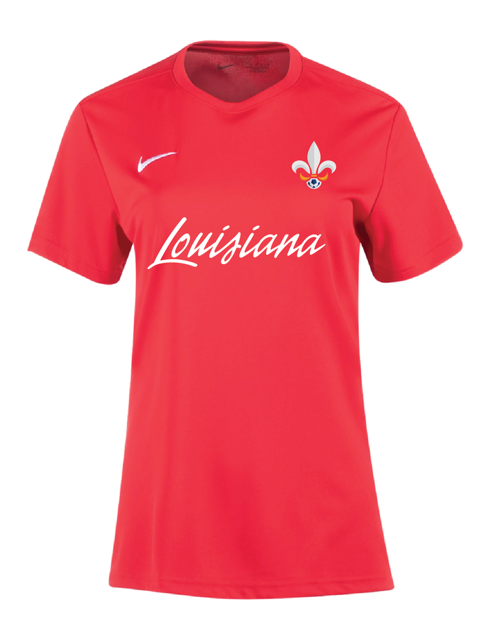 Nike Louisiana Select Women's Park VII Jersey - Red Louisiana ODP   - Third Coast Soccer