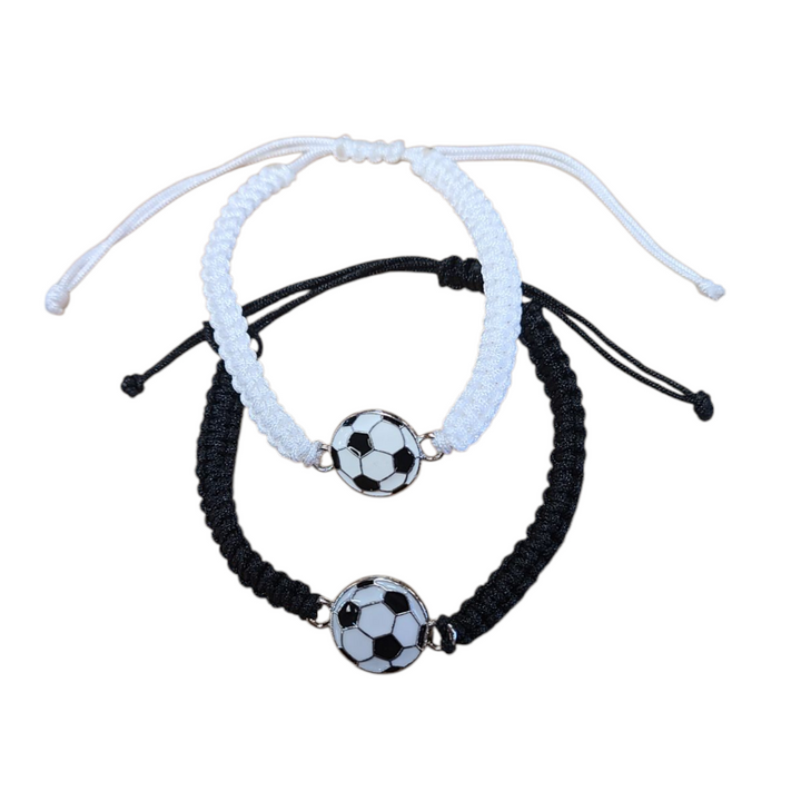 RPS Designs Flat, Adjustable Soccer Ball Bracelet Jewelry - Third Coast Soccer