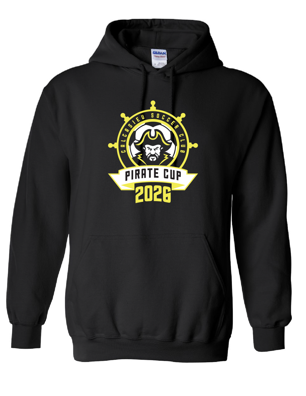 Pirate Cup 2026 Hoody Pirate Cup 2026 Black Youth Small - Third Coast Soccer