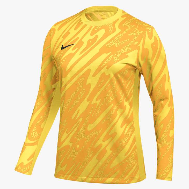 Nike Women's Gardien V LS Goalkeeper Jersey Goalkeeper Tour Yellow/University Gold/Black Womens XSmall - Third Coast Soccer