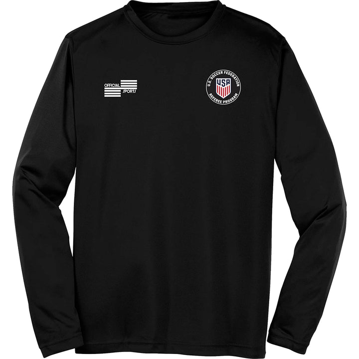 Official Sport USSF Graphic Long Sleeve Tee Referee - Third Coast Soccer